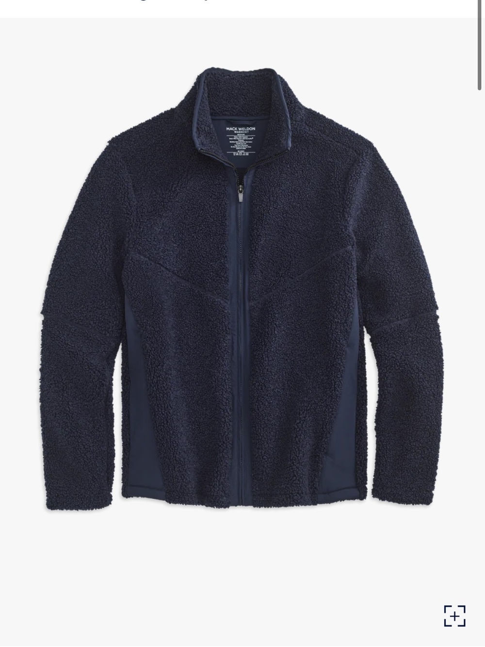 Mack Weldon WARMKNIT Sherpa fleece